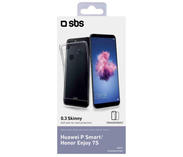 Etui Skinny do Huawei P Smart przezroczyste - 1450924 - zdjęcie 3